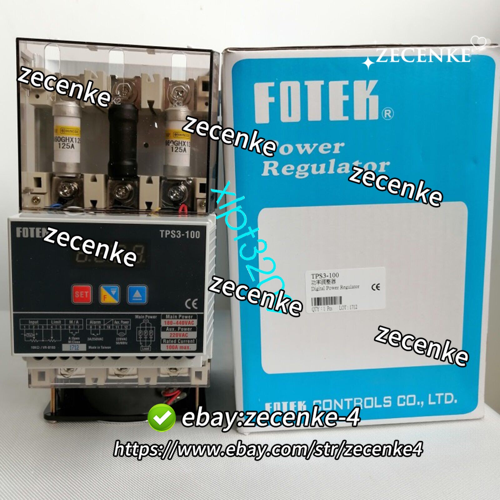 TPS3-100 New power regulator For FOTEK FedEx or DHL