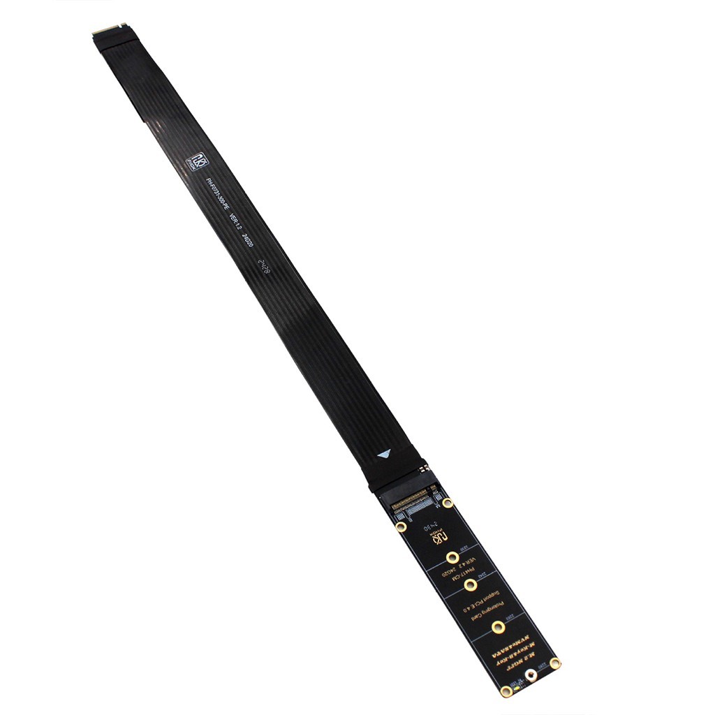 NVME SSD Extension Cable SATA 64Gbps for M.2 NVME PCI-E 4.0 x4 PC Adapter
