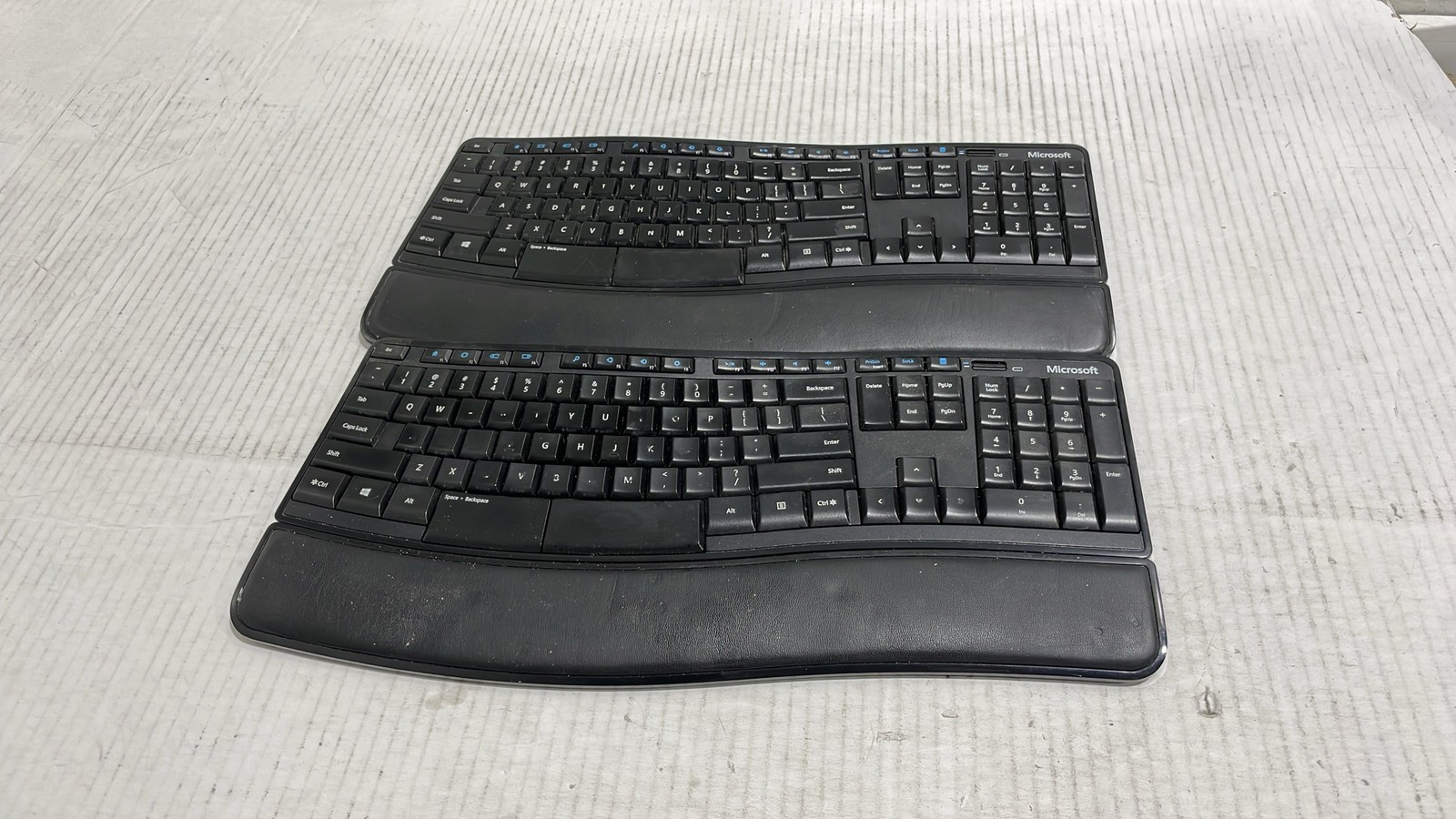 Microsoft KGR1173 Split Ergonomic Wireless Sculpt Comfort Keyboard Lot of 2