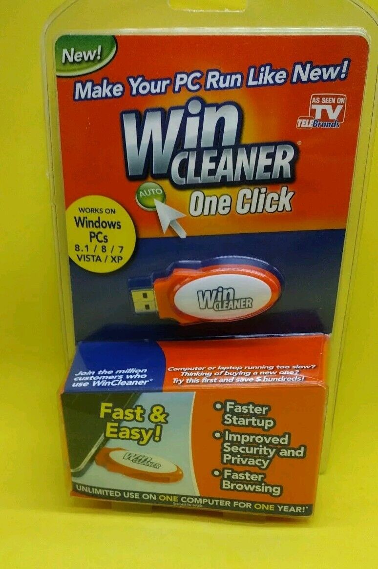 Win Cleaner One Click Professional USB Computer Clean Repair for PC Laptop