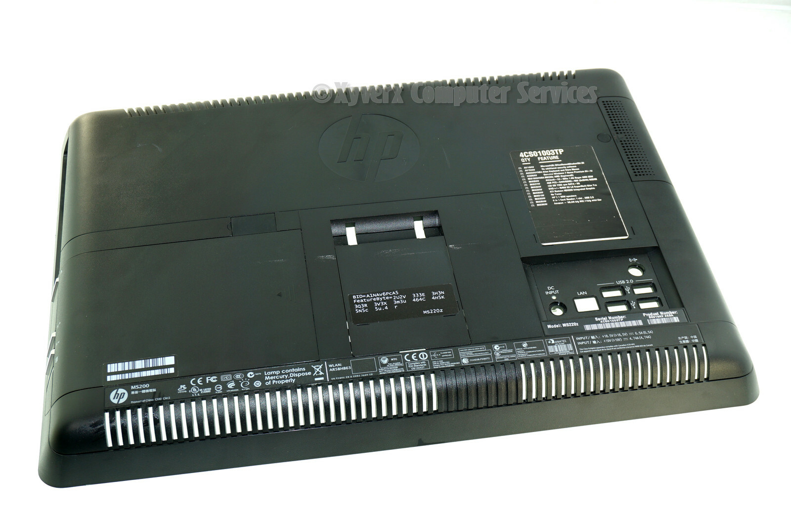 573393-001 35ZN1RG0000 GENUINE HP REAR COVER DESKTOP MS200 MS220Z  (GRD A)(A22)