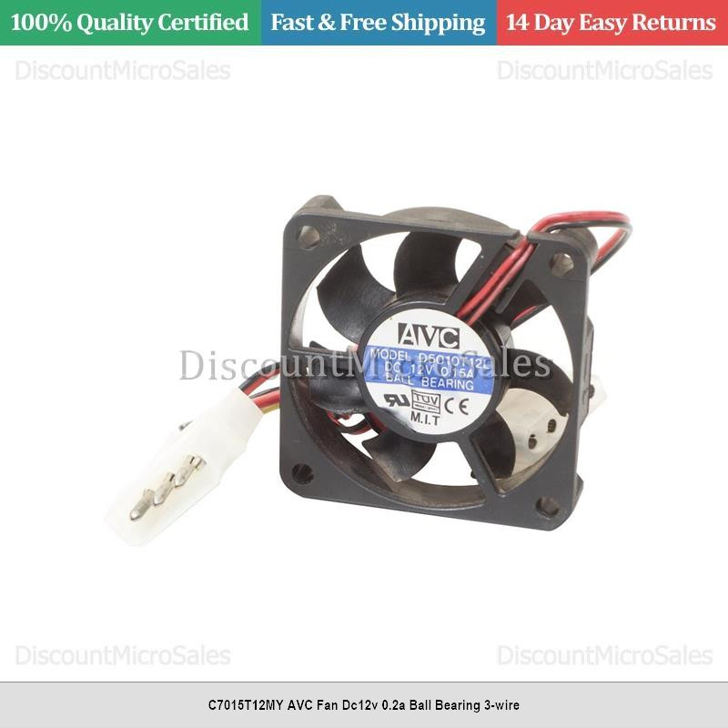 C7015T12MY AVC Fan Dc12v 0.2a Ball Bearing 3-wire