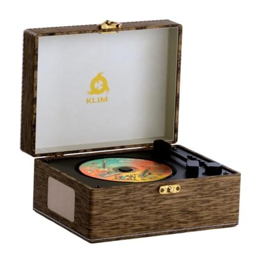 Retro CD Player – Vintage Style CD Player with Speakers, Bluetooth Receiver,