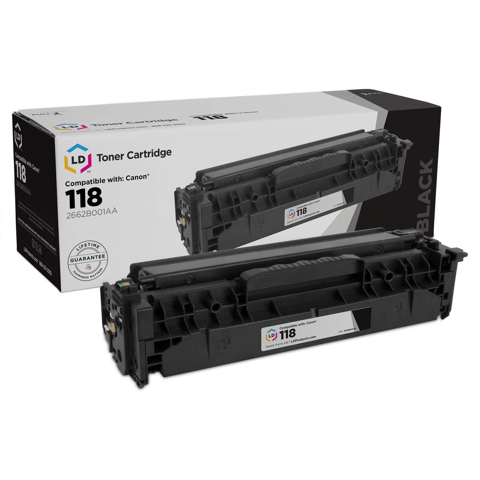LD Products Reman Compatible Toner Replacement for Canon 118 (Black)