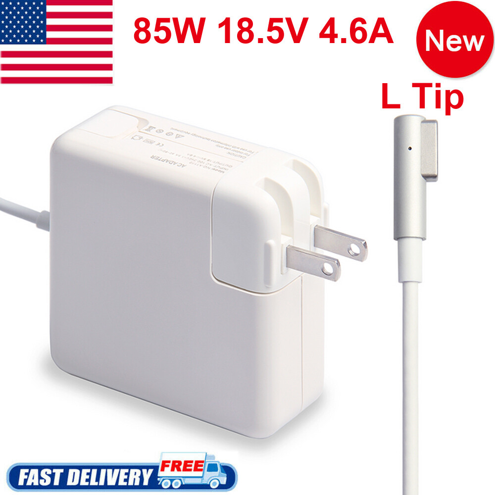 85W L-Tip Adapter Charger for Apple MacBook Pro 15" 17" A1172 A1261 A1281 A1286