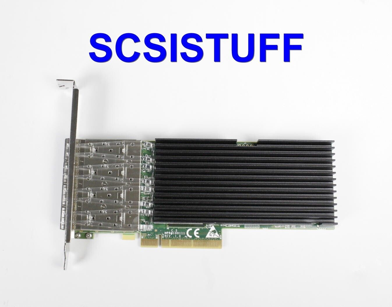 iNTEL Silicom quad port fiber 10Gb SFP+ Ethernet  network card  PE310G4SP19L-SR