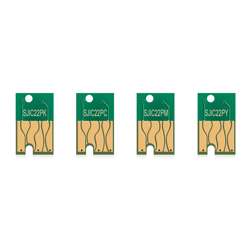 1SET SJIC22P SJIC23P SJIC24P Cartridge Chip For Epson TM-C3500 TM-C3510 TM-C3520