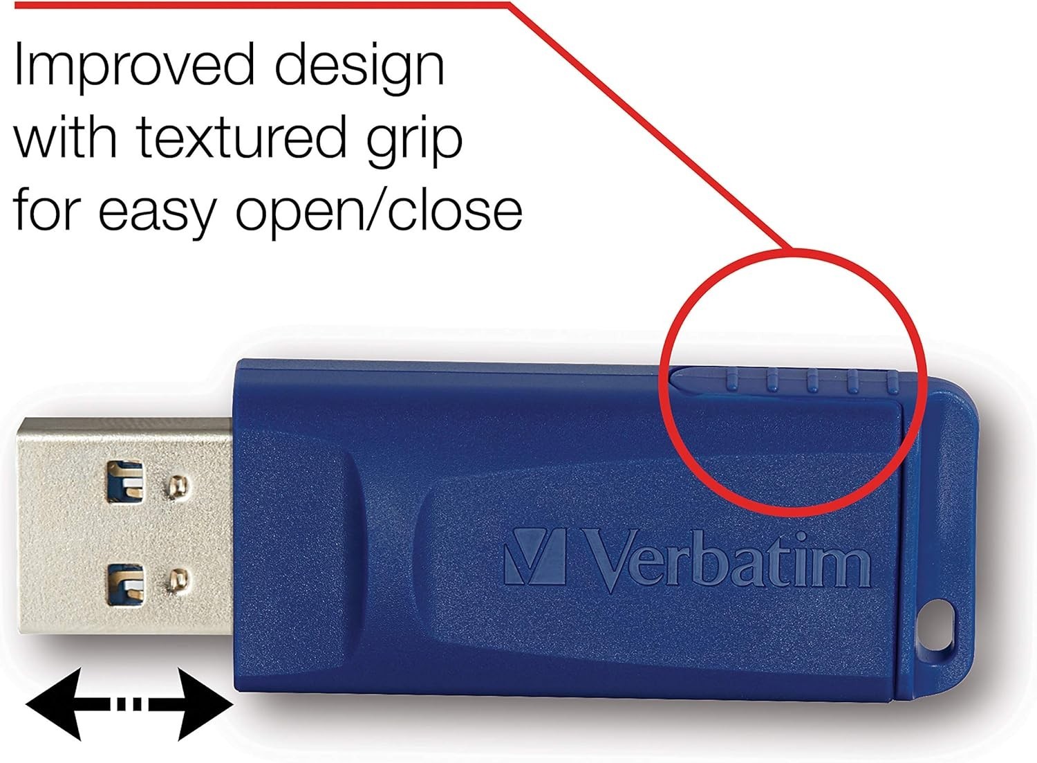 Wholesale lot of 4 Verbatim Store 'n' Go 2GB USB Flash Drives