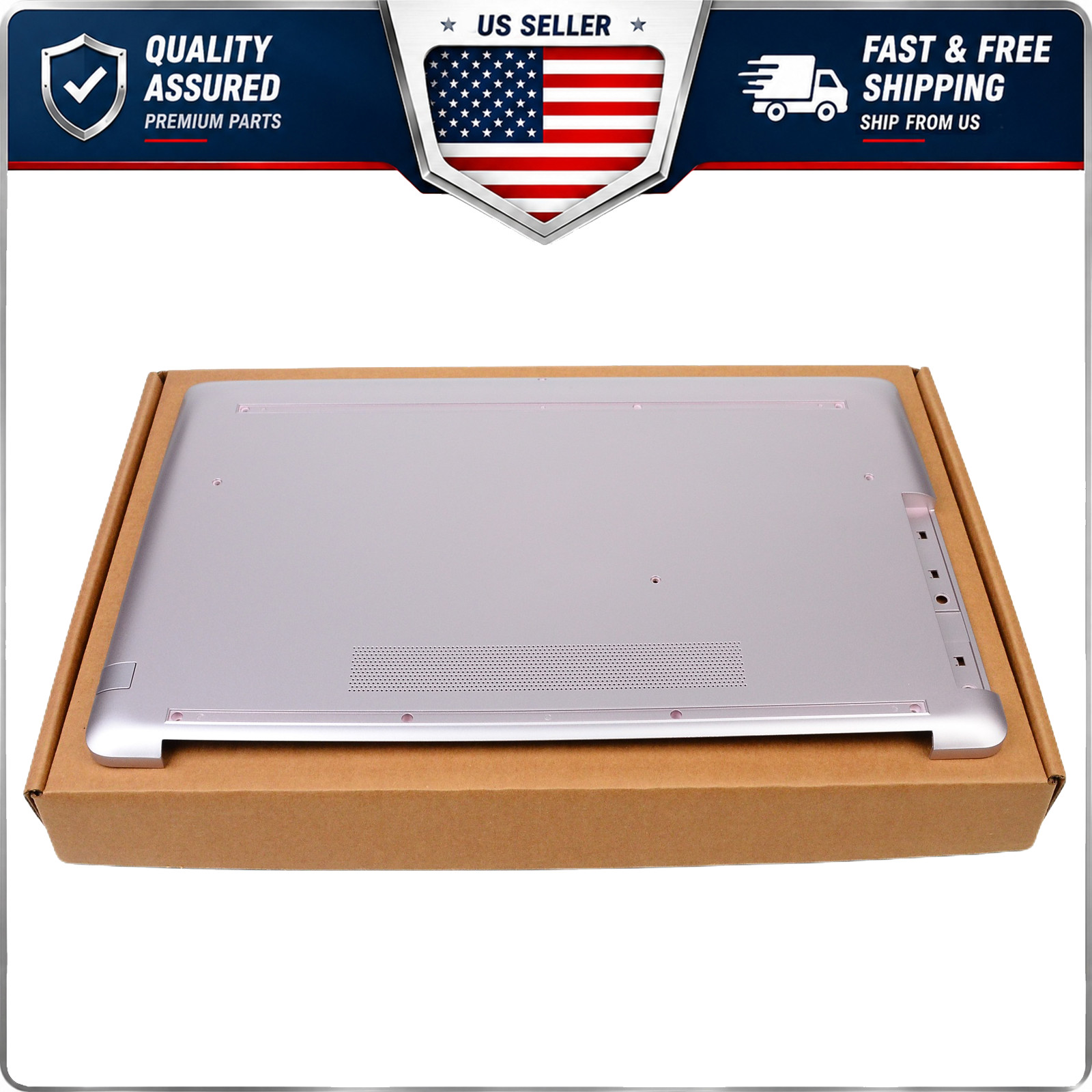For HP 17-CA 17Z-CA 17T-BY 17-BY Pink Laptop Bottom Case L25492-001 Base Cover