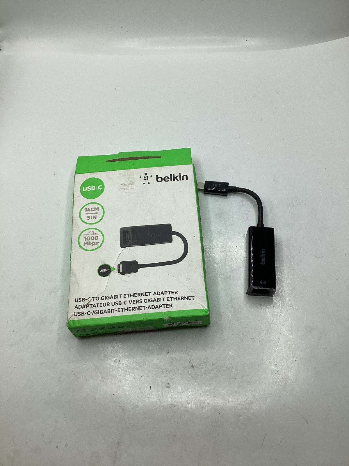 Belkin F2CU040 USB Type-C to Gigabit Ethernet Adapter