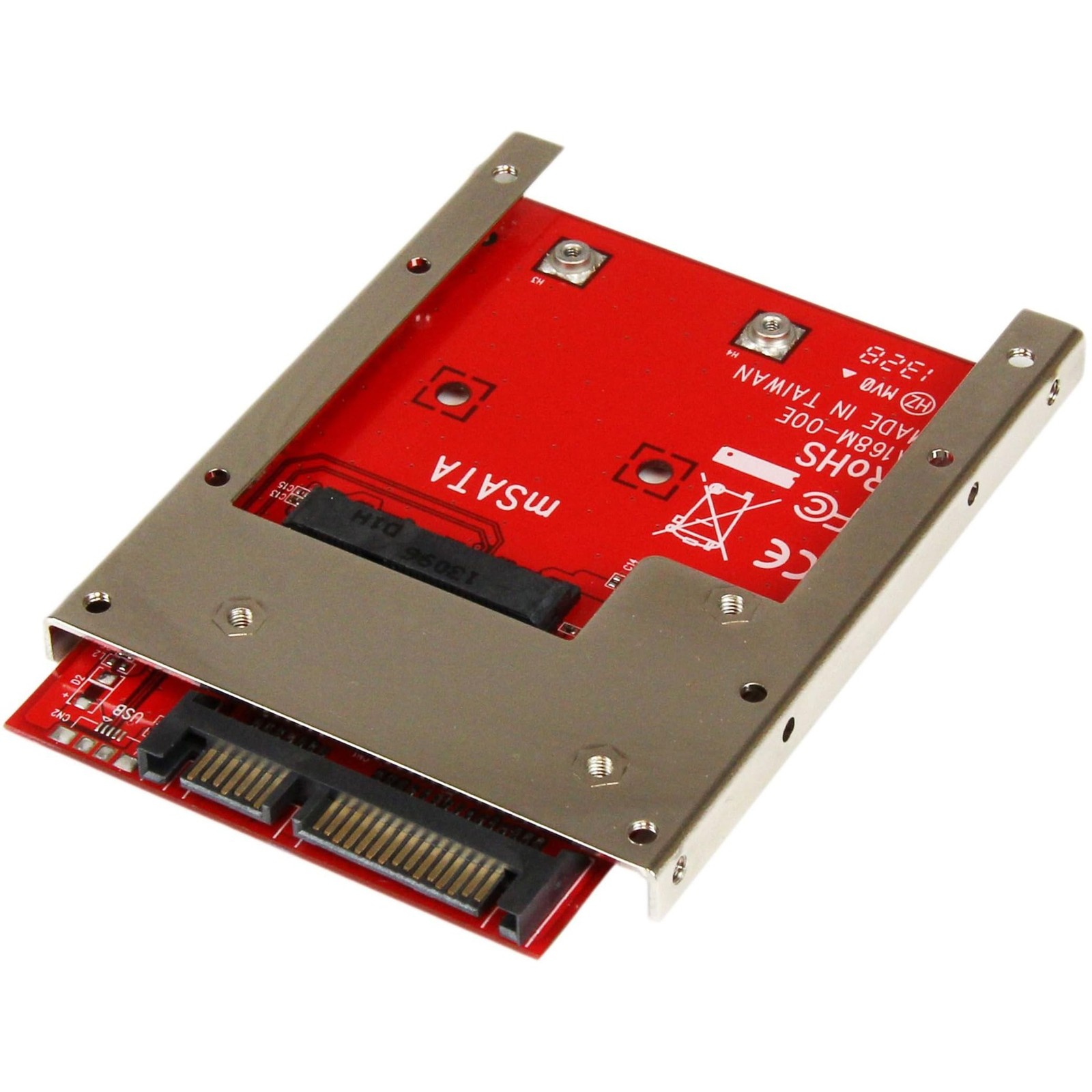 StarTech.com mSATA SSD to 2.5in SATA Adapter Converter - mSATA to SATA Adapter f