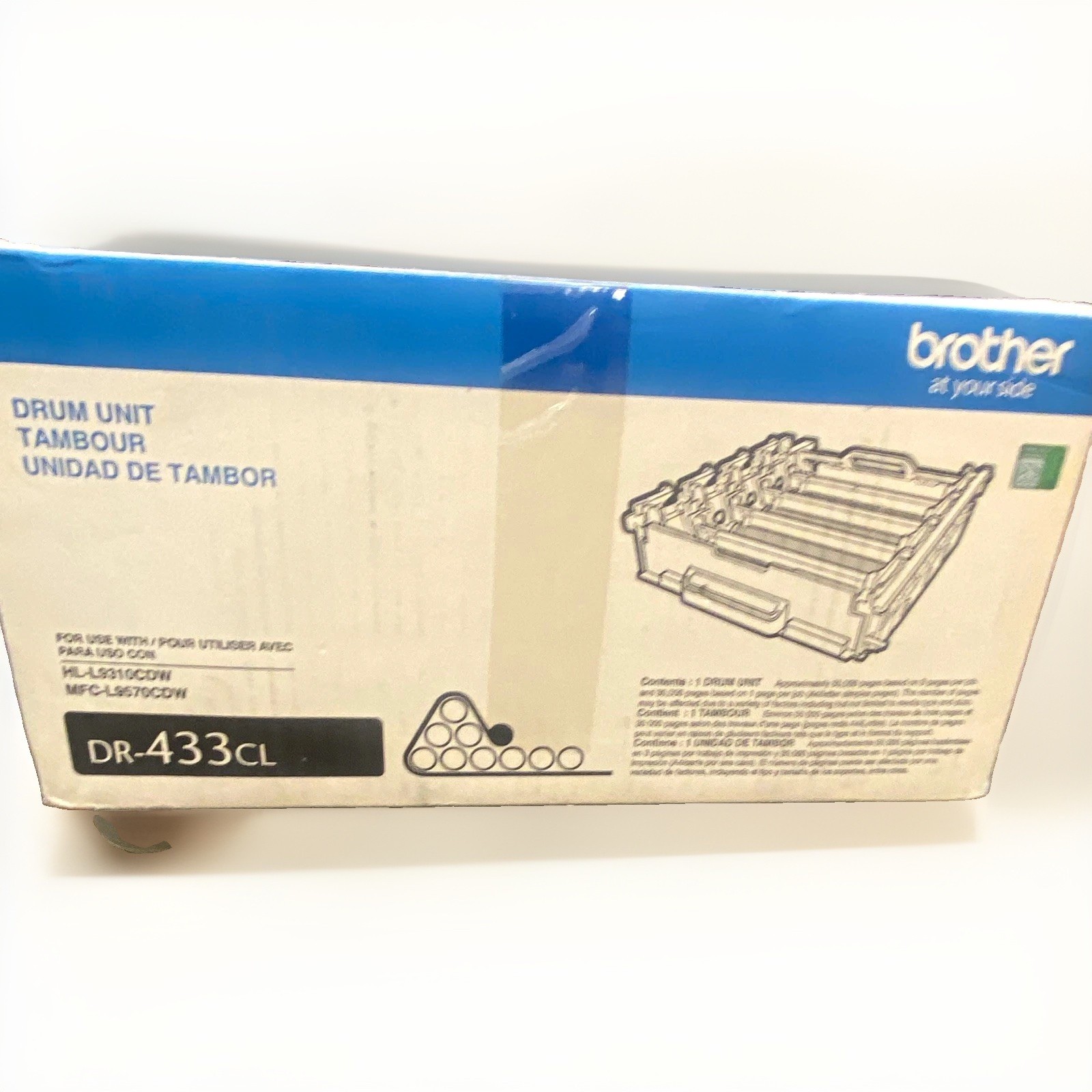 Brother DR-433CL Drum Unit for HL-L9310CDW, MFC-L9570CDW (HL/MFC)