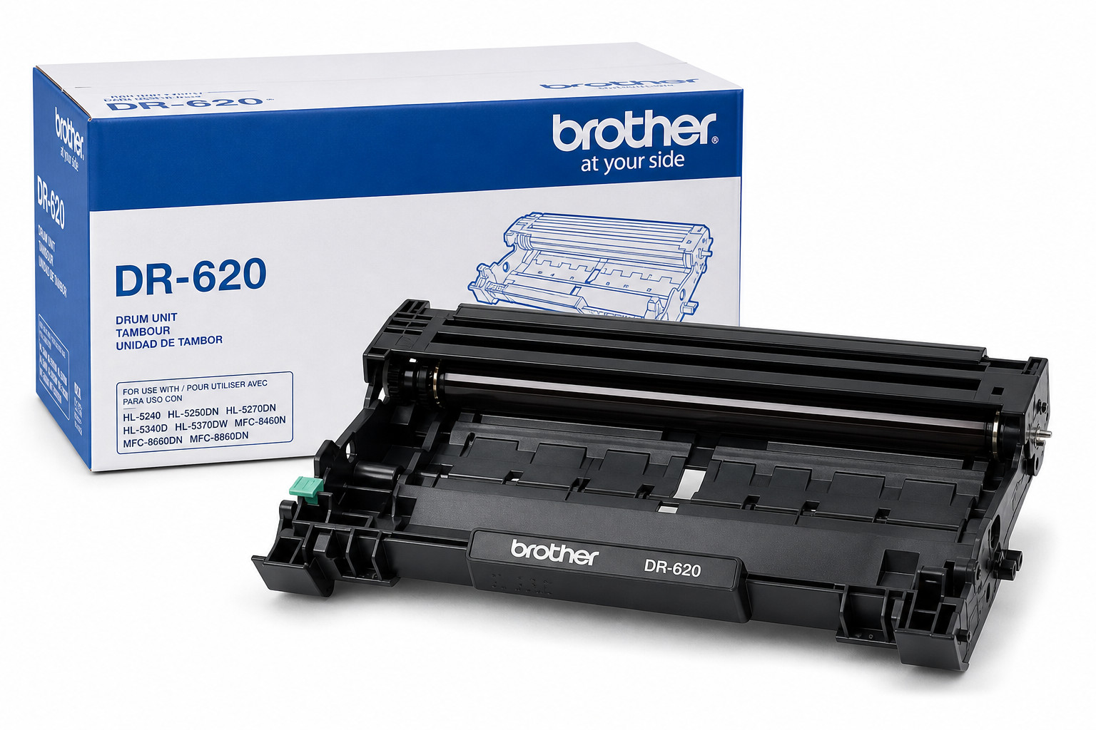 Genuine Brother DR-620 Drum Unit Replacement HL-5340D MFC 8480DN DCP 8080DN