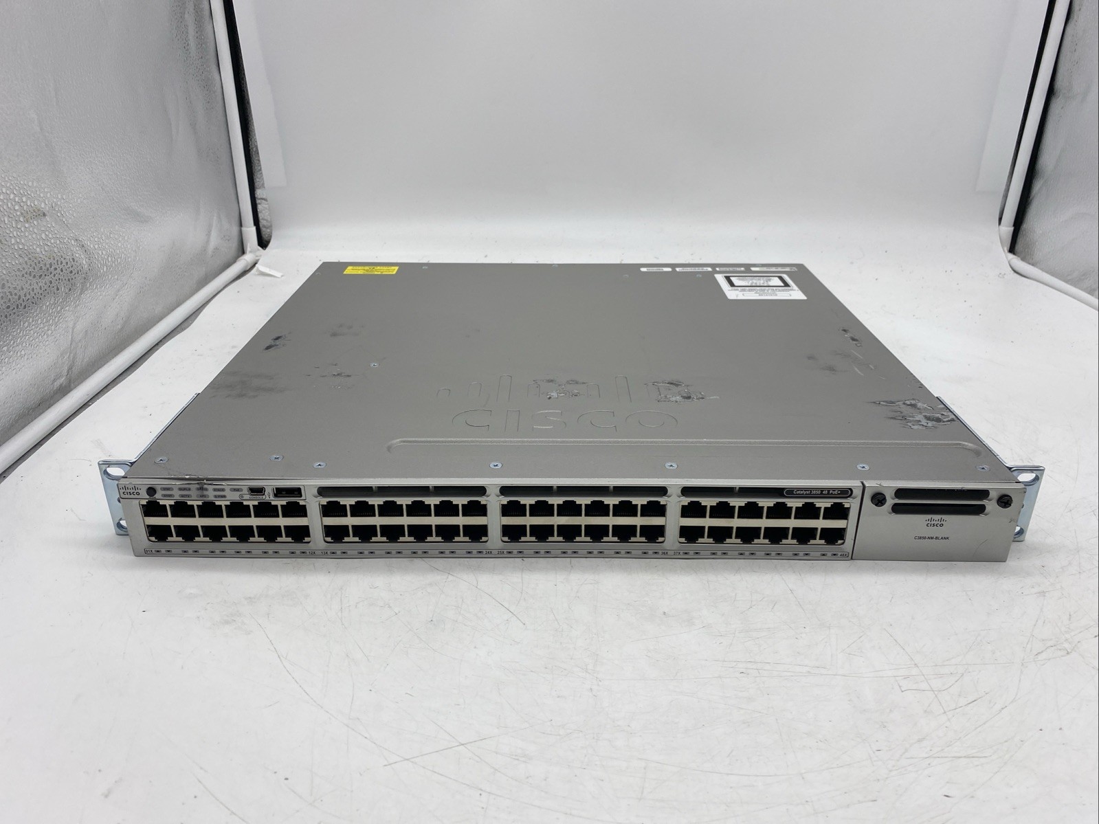 Cisco WS-C3850-48P-S V04 Catalyst 3850 48 Ports PoE Switch