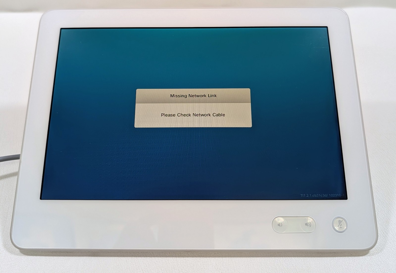 Cisco TTC5-09 TelePresence Touch 10 Control Panel Model - Tested - No Power AC