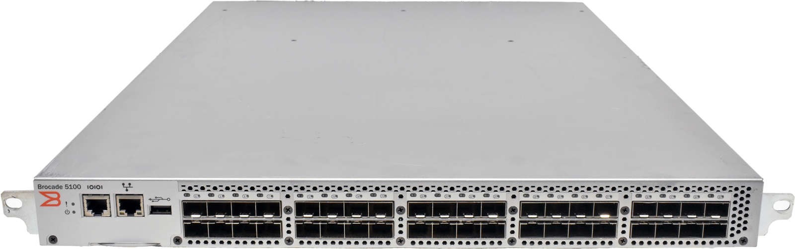 Brocade 5100 NA-5120-0008 80-1001589 FC Switch 24 Act Ports