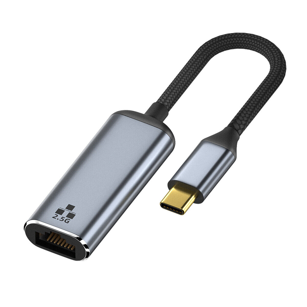 NFHK USB-C Type-C USB3.1 to 2500Mbps 2.5Gbps GBE Gigabit Ethernet Network