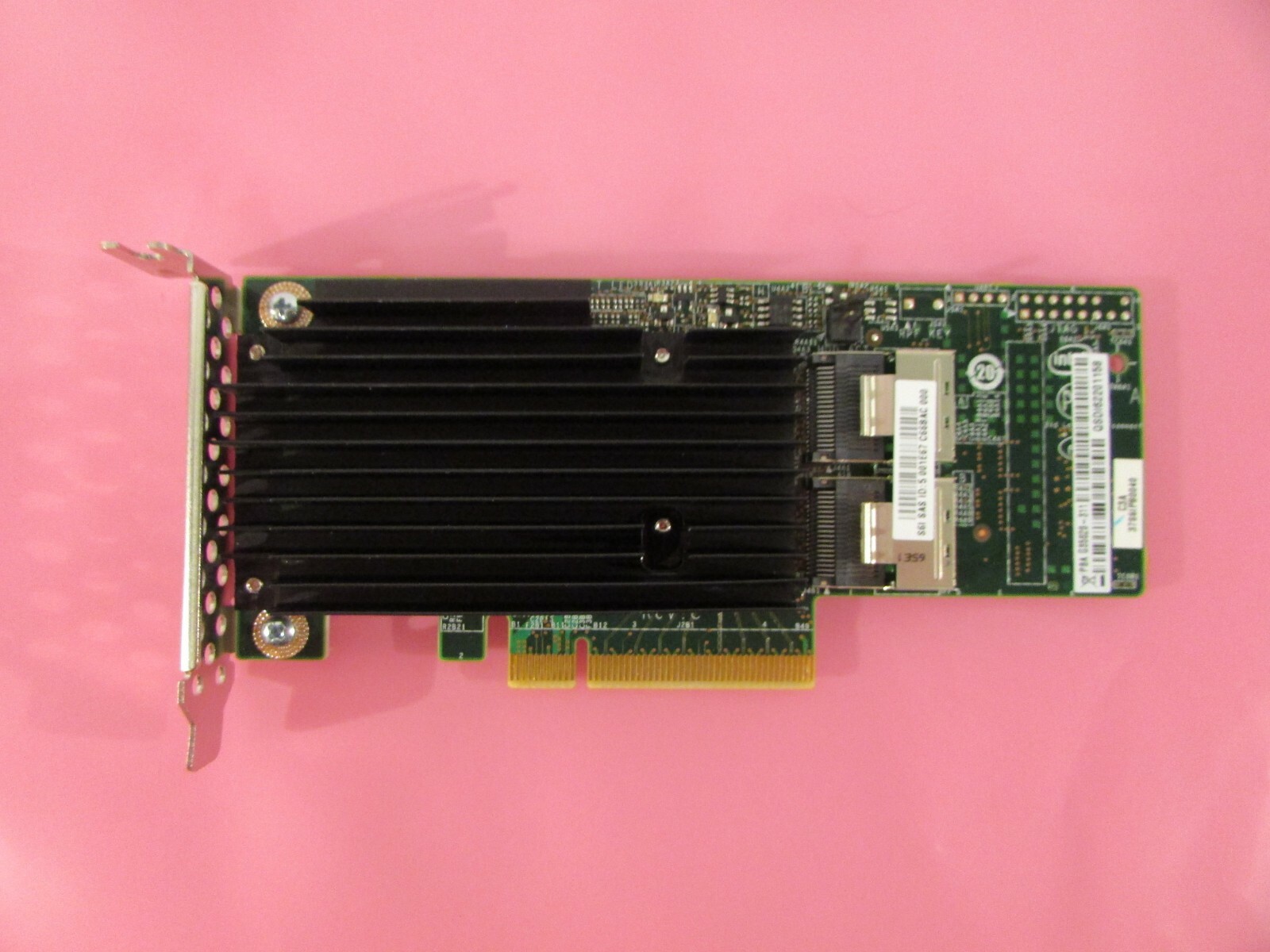 Intel RMS25KB080 SAS 6Gbps PCI-E 2.0 x8 RAID Controller Low-Profile G35828-311