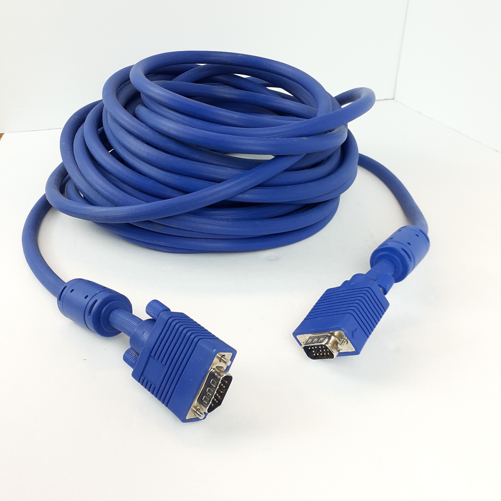 40ft VGA Male To Male Video Cable 15 Pin Heavy Duty For Monitor TV Projector PC