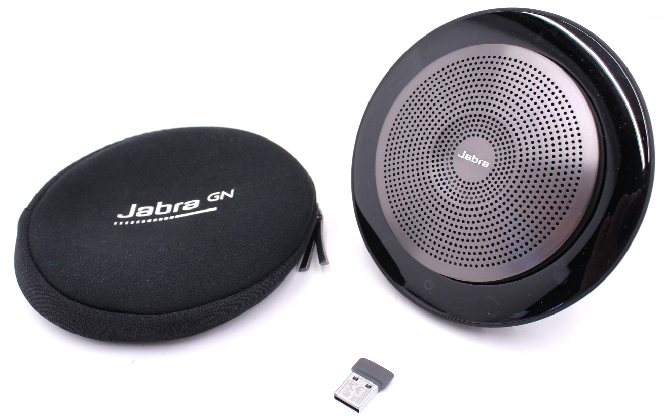 Jabra Speak 750 Bluetooth Conference Speaker PHS040Wa w/ Dongle - Tested