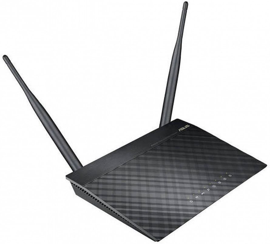 ASUS RT-N12 D1 Wireless N Router 300Mbps WiFi 2.4GHz w/ Adapter Cable Q6