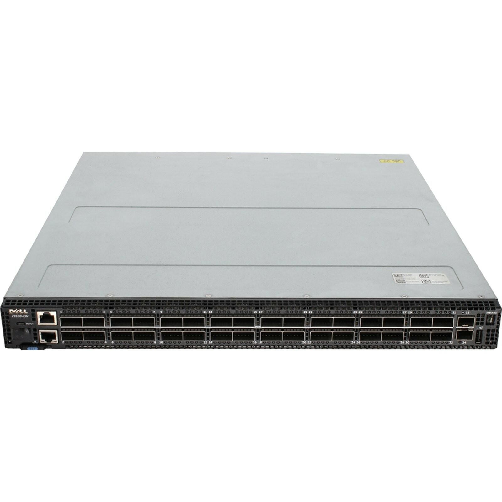 DELL Z9100-ON 32P 100GbE QSFP28 2P SFP+ RA Switch