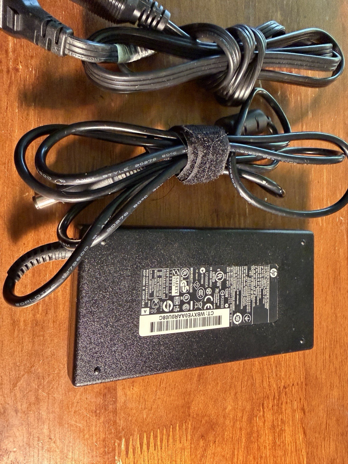 HP 120W AC Adapter 19.5V 6.15A HSTNN-DA25 644699-003 906329-003 Charger