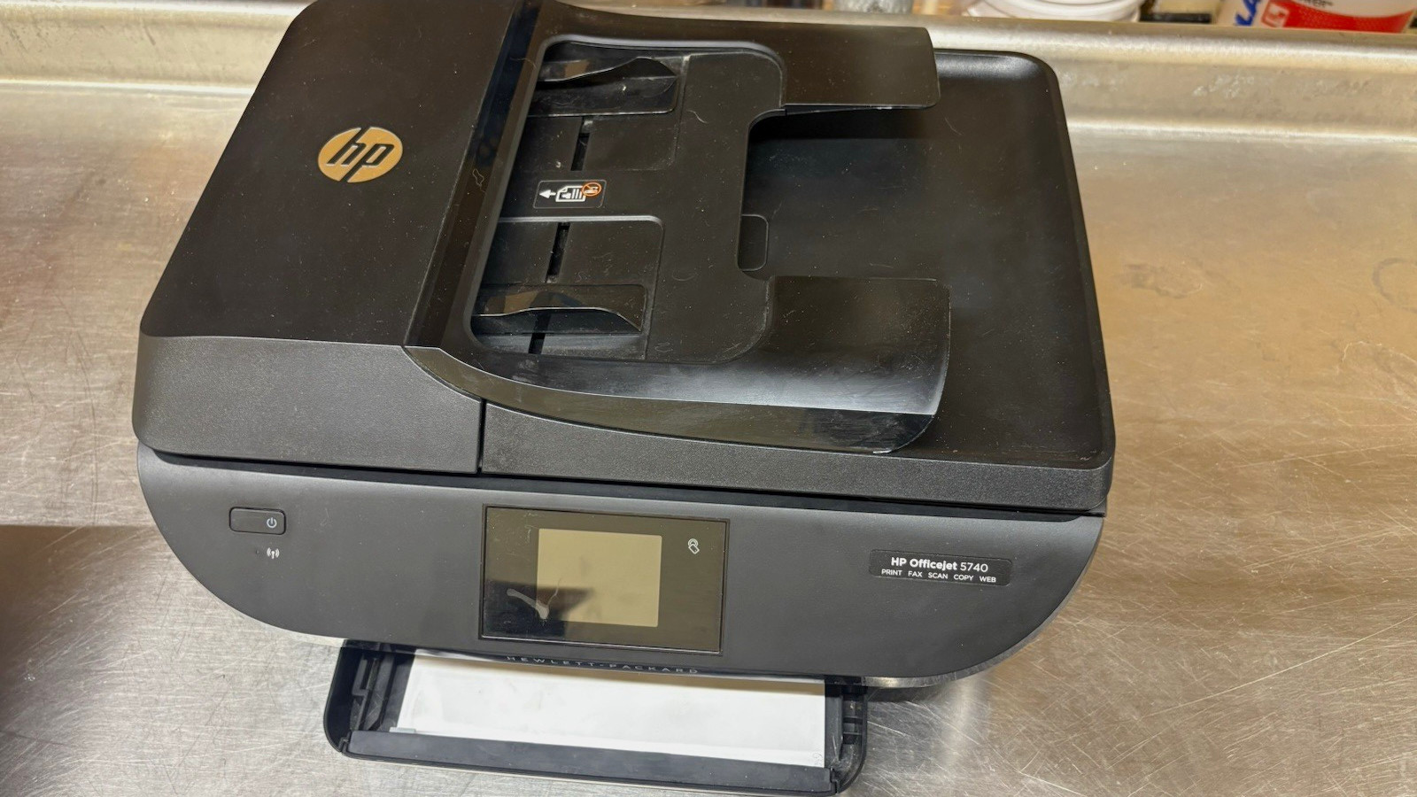 HP OfficeJet 5740 Wireless Color Inkjet All-In-One Scan Copy Fax 4800x1200