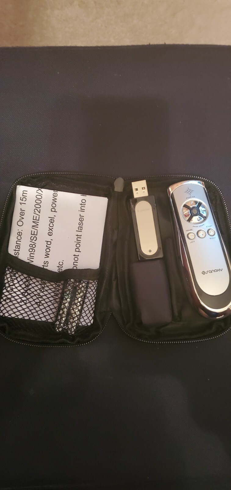 Sanoxy 2.4 GHz Wireless Presenter NWT