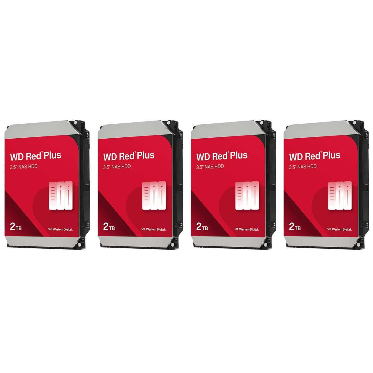 WD 4x WD Red Plus 2TB