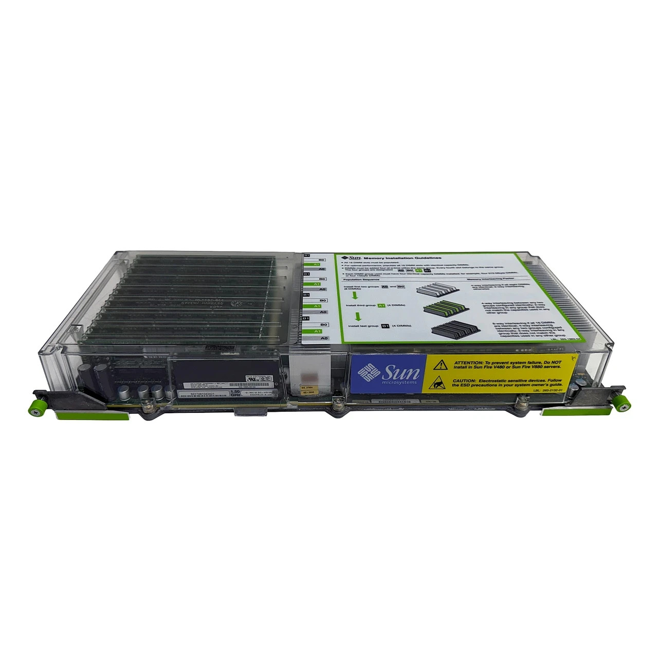 SUN 501-7481 CPU/Memory Board 2x1.50GHz w/8GB