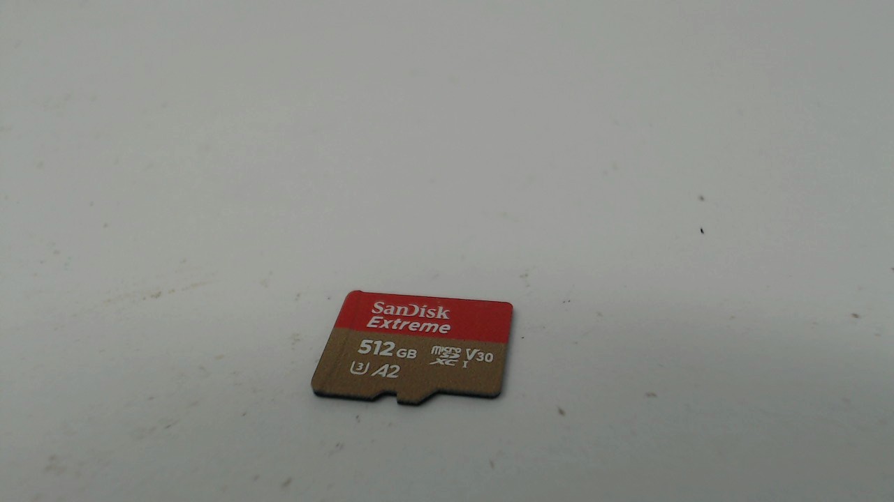 SanDisk Extreme 512GB 190MB/S Class 10 Micro SD MicroSDXC U3 Memory Card SDSQXA