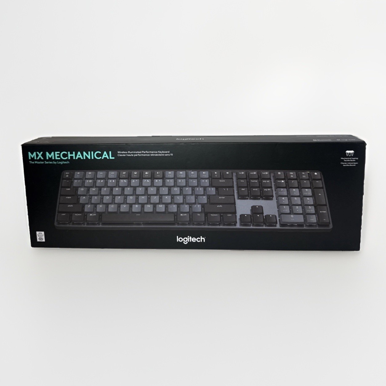 Logitech MX Mechanical Wireless Keyboard Tactile Quiet BRAND NEW AND SEALED