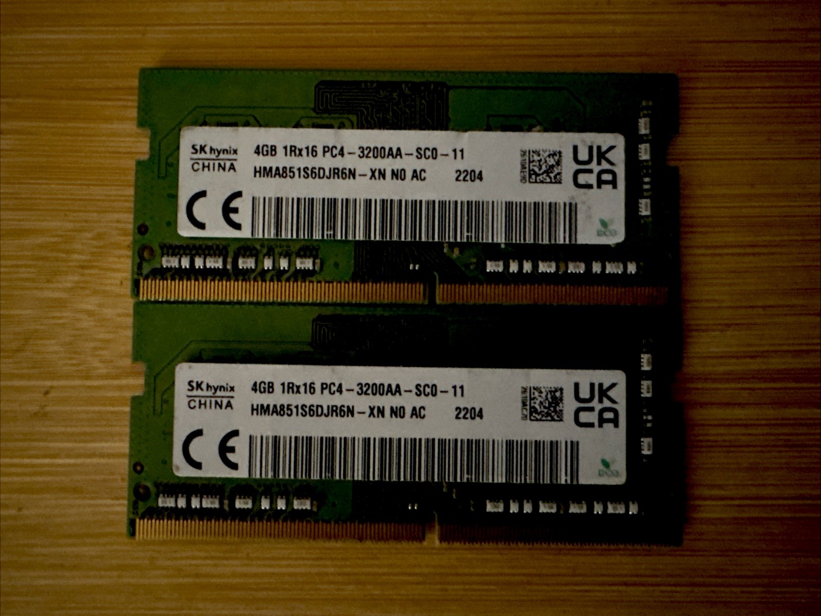 SK HYNIX 8GB PC4-3200AA 2x4GB