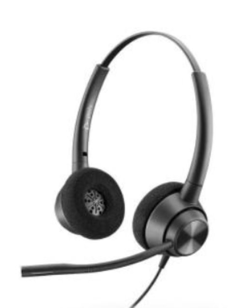 Plantronics EncorePro 320, EP320 Headset with QD Connector NEW