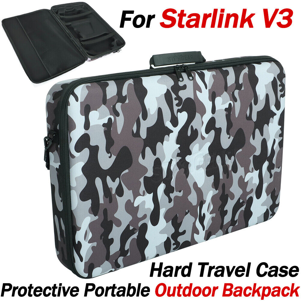 For Starlink Travel Case Rectangular Starlink V3 Gen 3 Hard Shell Case Carry Bag