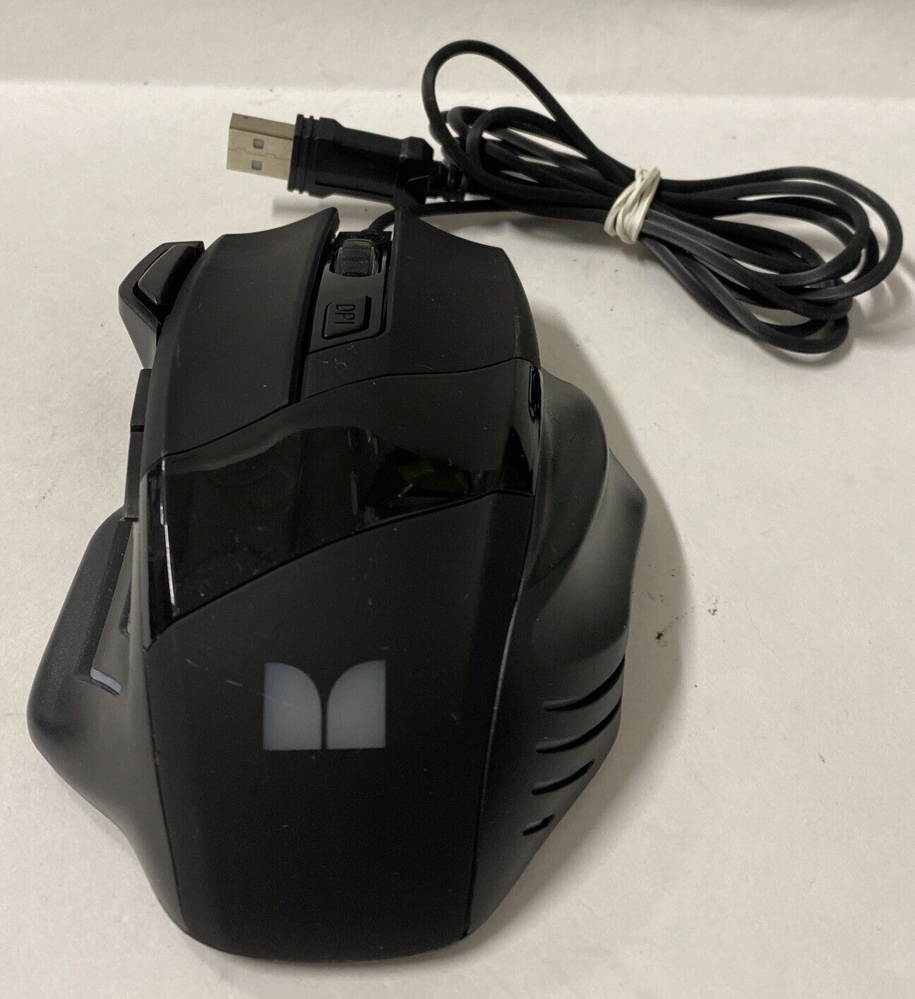 Monster Color-Changing LED Wired Optical Gaming Mouse