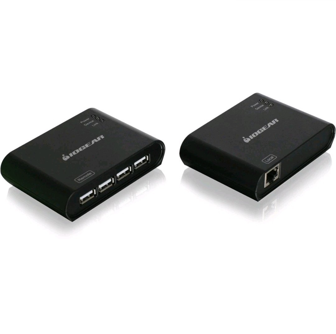 Iogear GUCE64 USB 2.0 4-Port BoostLinq Ethernet Extender