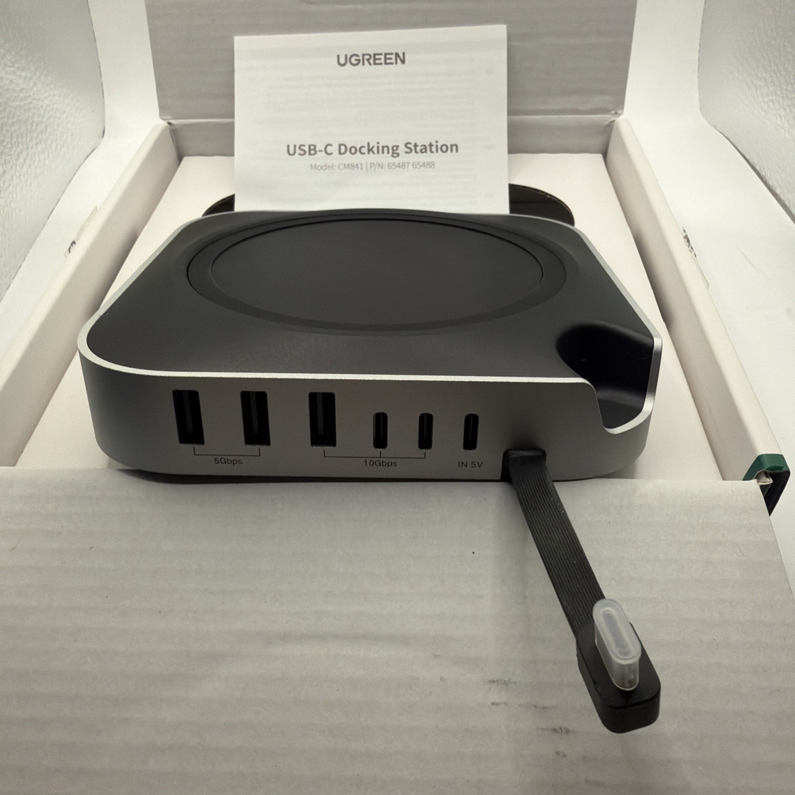 UGREEN 11-in-1 USB-C Docking Station| For Mac mini M4/M4 Pro M.2 NVMe