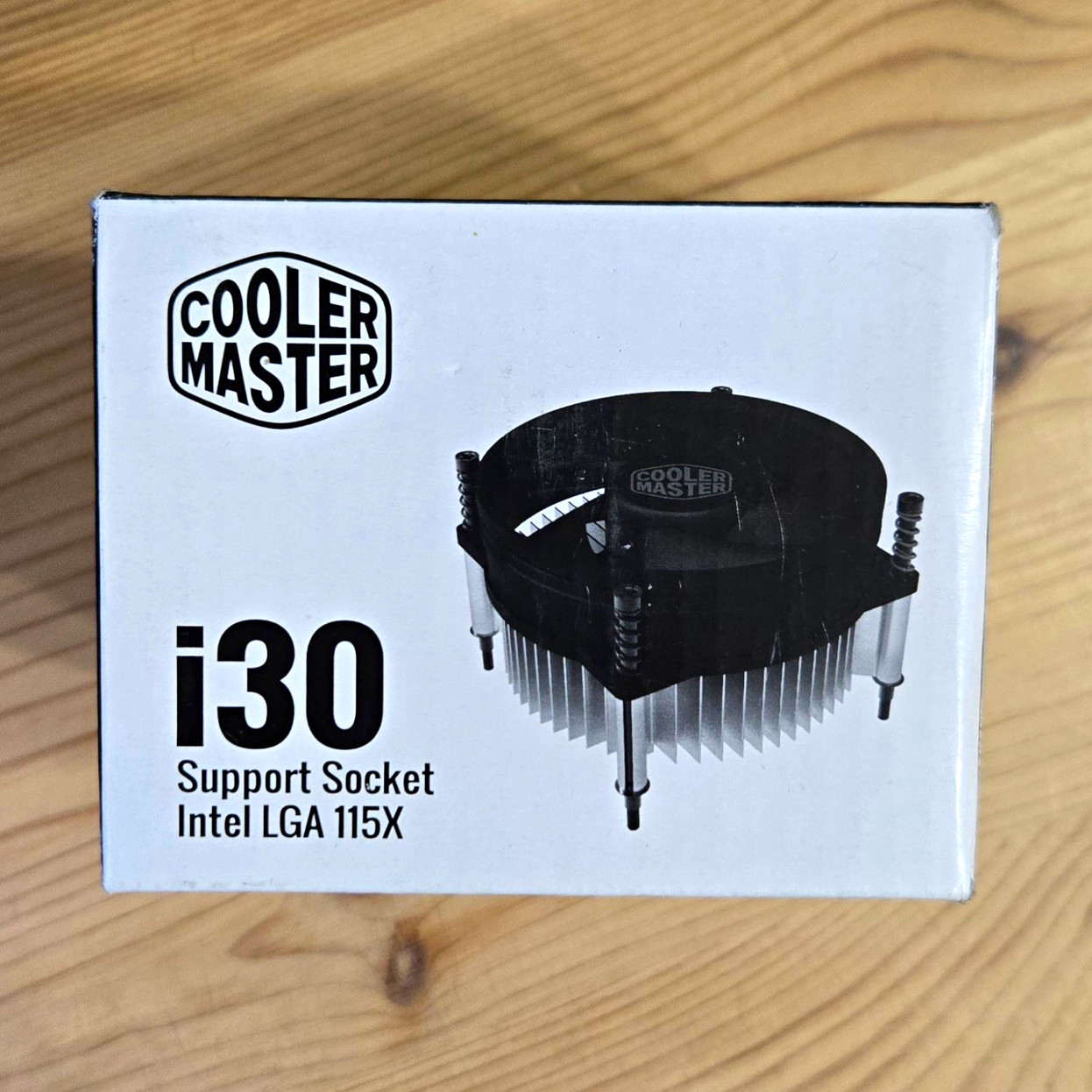 Cooler Master i30 CPU Fan Heatsink Intel LGA115X 92mm 2200RPM 30.68CFM