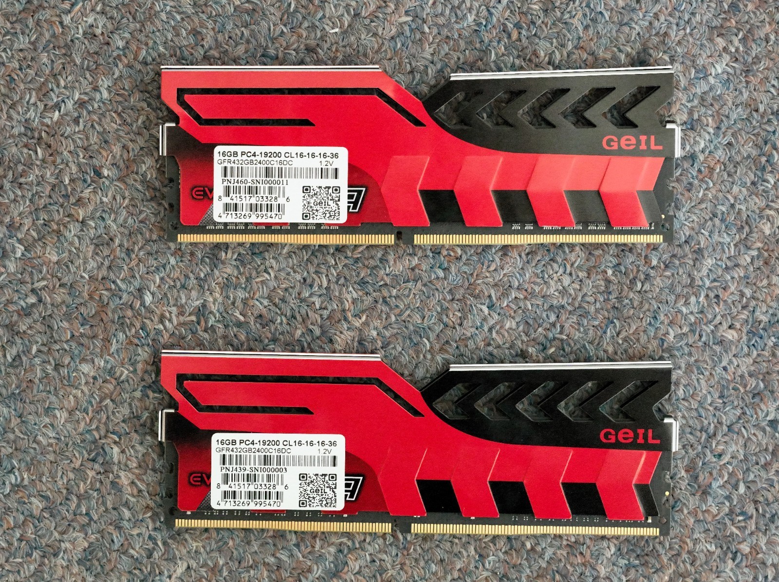 GEIL EVO FORZA 32GB DDR4 2400MHz PC4-19200 Gaming Memory (2x16GB)-Freeshiping