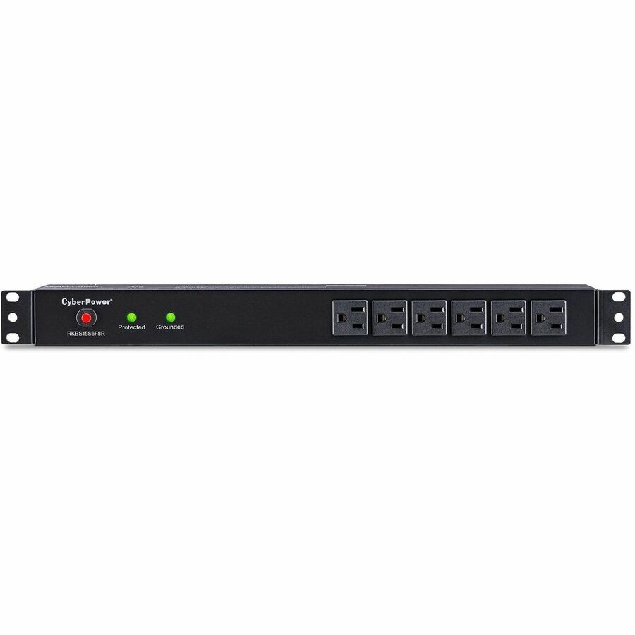 CyberPower RKBS15S6F8R Rackbar 14Outlet Surge Protector 3600 J Surge Suppression