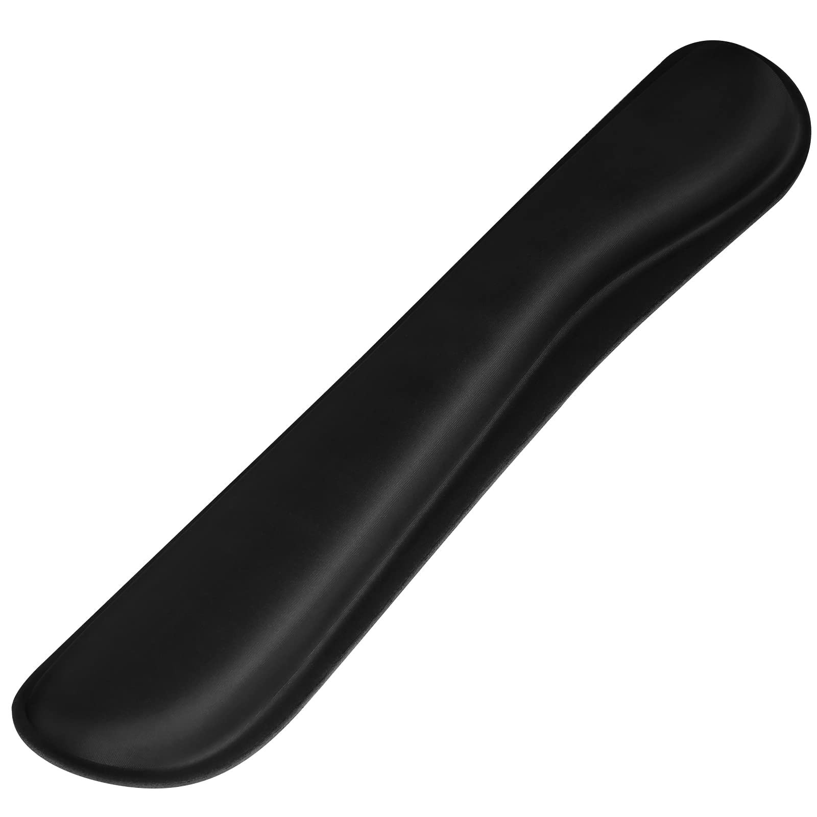 Yolanda Keyboard Wrist Rest Memory Foam, Easy Typing 17 x 3.34 x 1.2, Black 