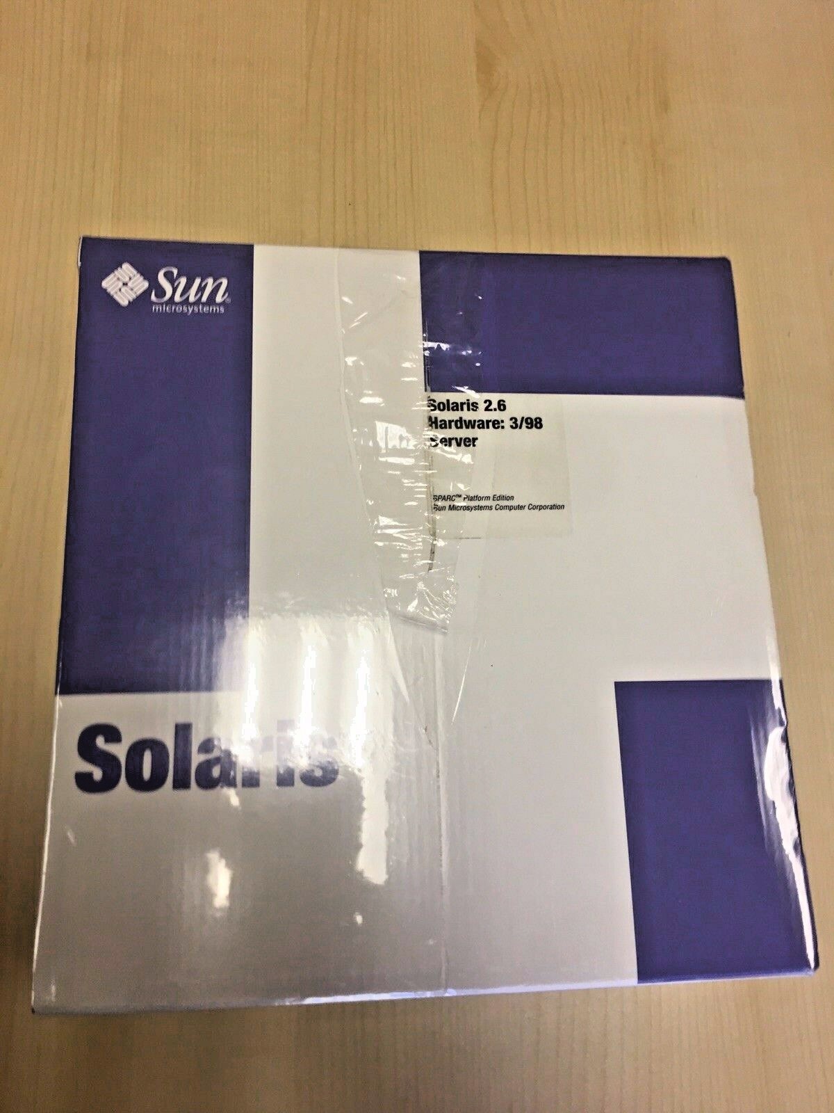 SUN MICROSYSTEMS Solaris 2.6 Hardware:3/98 Server Op System P/N 798-0328-02