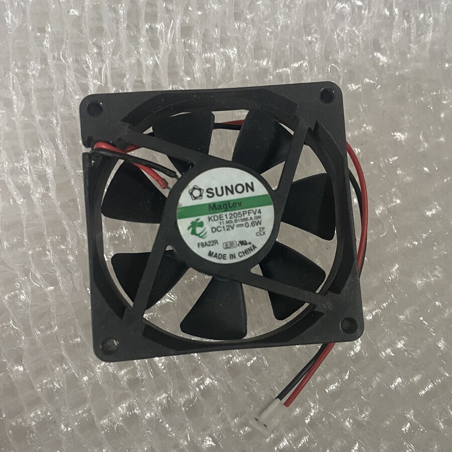 For SUNON KDE1205PFV4 12V 0.6W 5CM 5012 5015 Fan