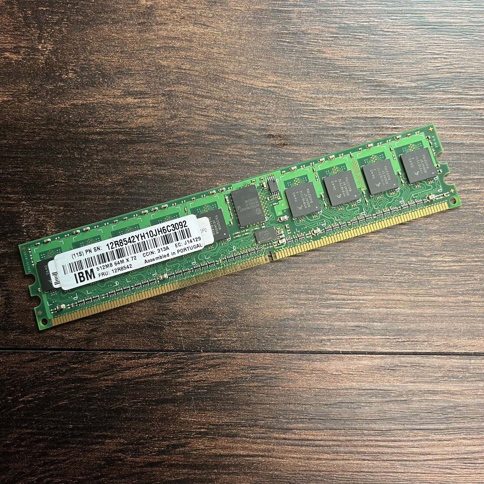 IBM 512MB DDR2-533 PC4200 ECC Server Memory Module 12R8542