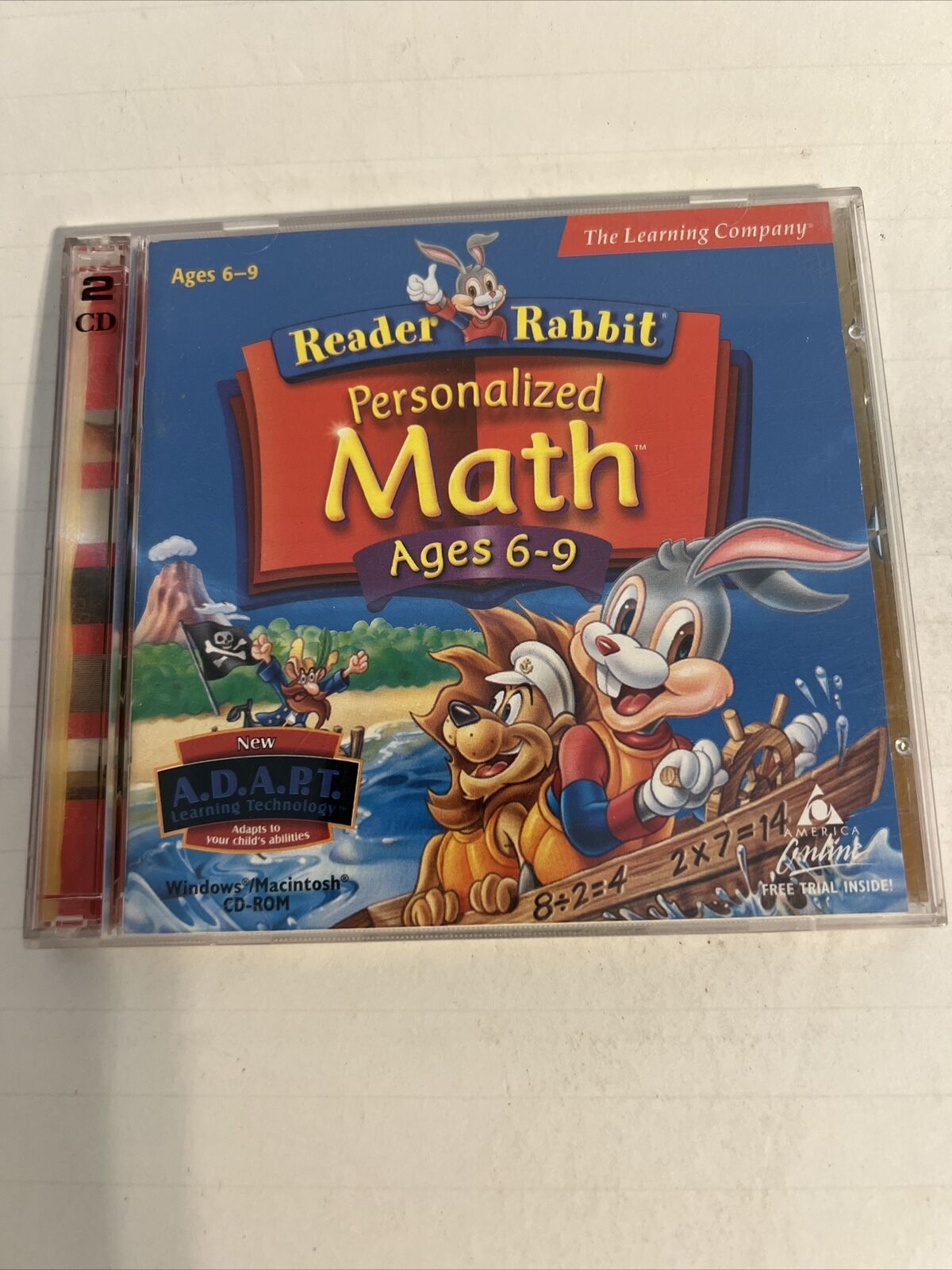 The Learning Company Reader Rabbit Personalized Math Ages 4 - 6