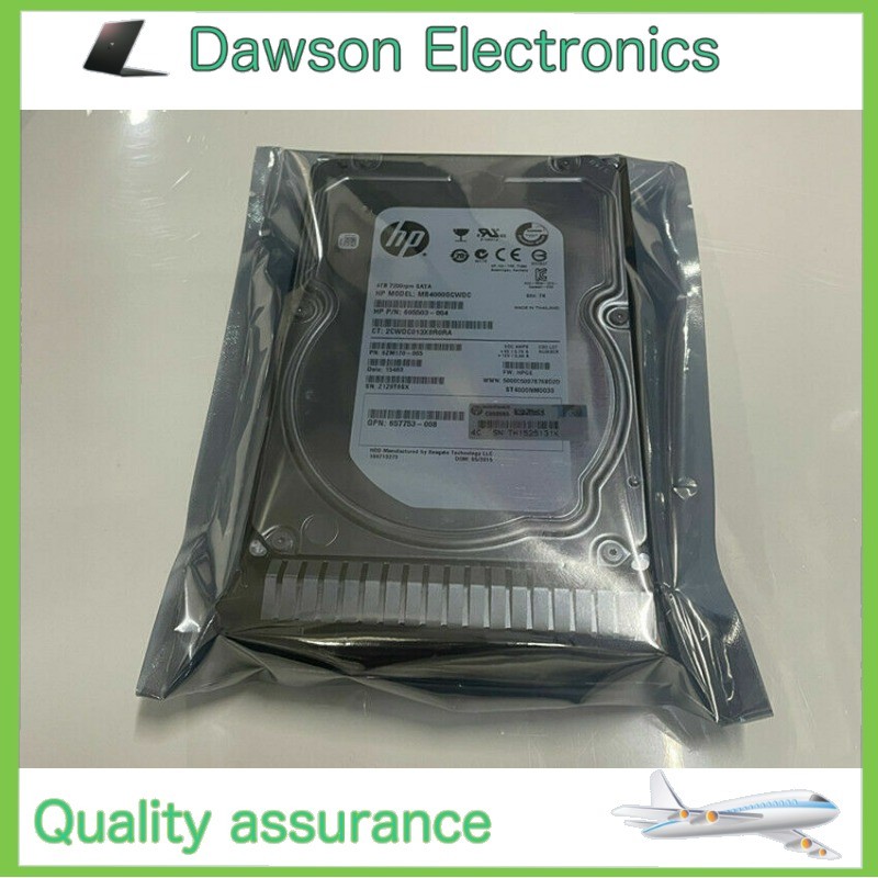 New HP 693720-001 4 TB 7.2K 6G MDL SC 3.5" SATA HARD DRIVE ST4000NM0033