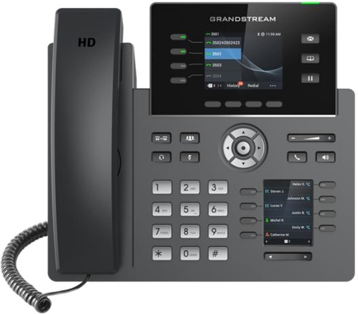Grandstream GRP-2614 Carrier-Grade IP Phone - Black