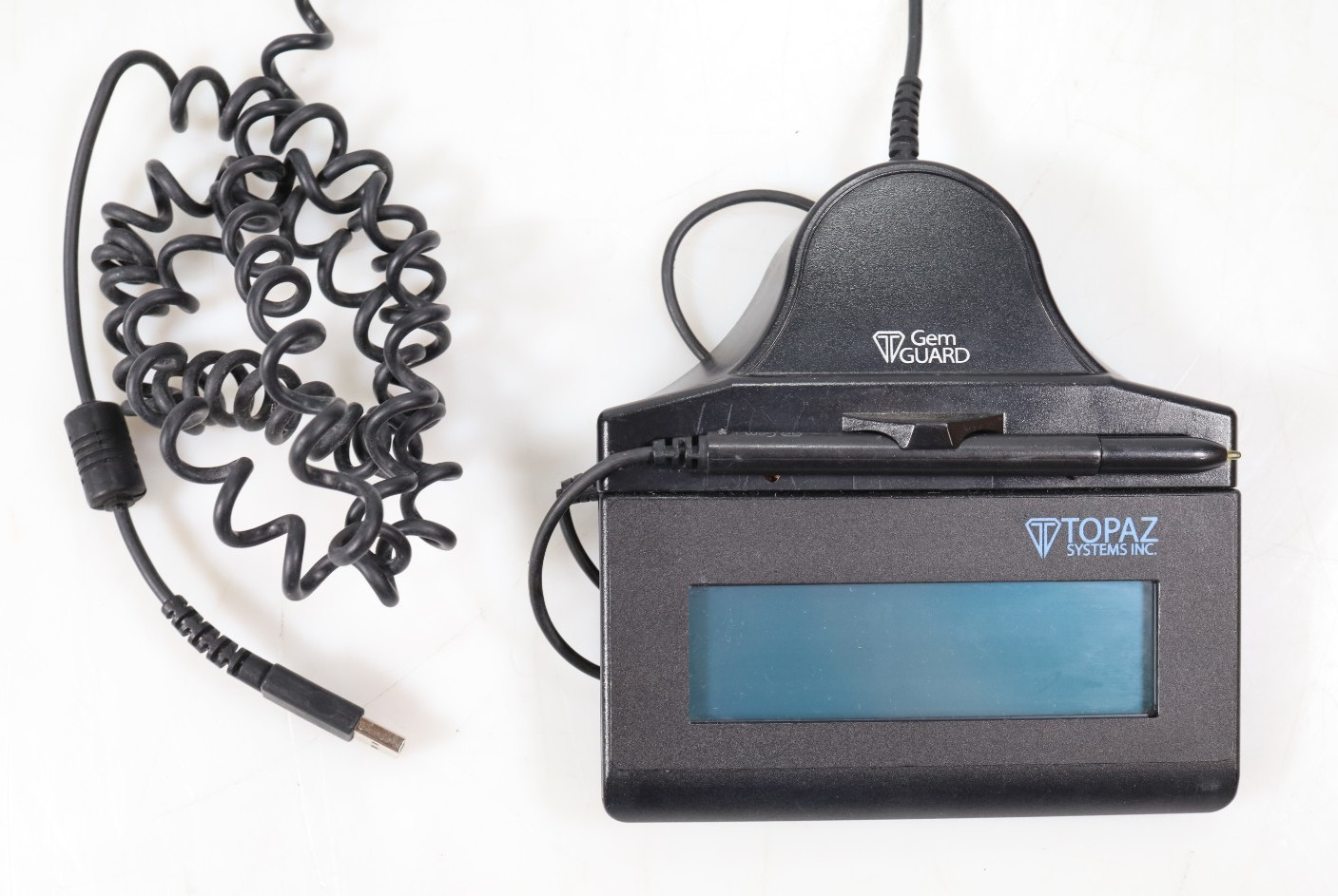 Topaz SignatureGem LCD T-LBK462-BSB-RC 1x5 USB Signature Capture Pad